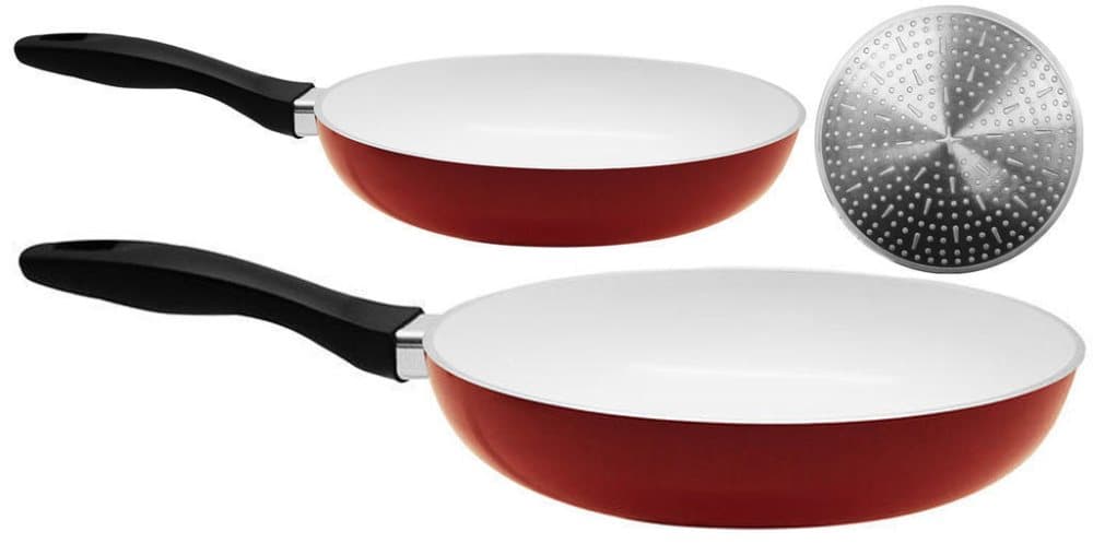 Keraaminen paistinpannu 2 kpl 28cm ja 24cm