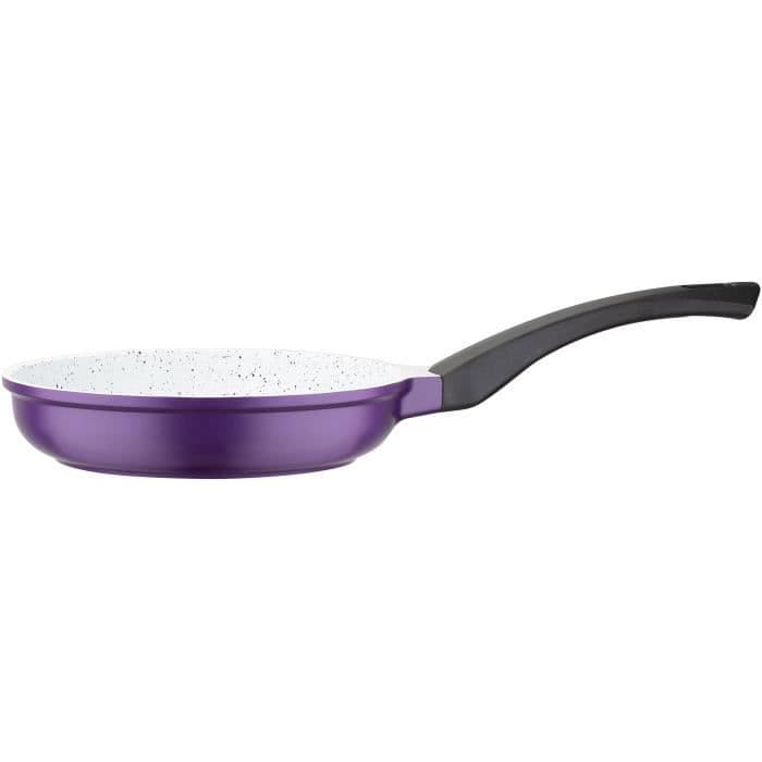 GSW - 990479 - Komfur - Purous Rose Stone - ILAG Keramisk belægning støbejern - Aluminium - 28cm - Induktion
