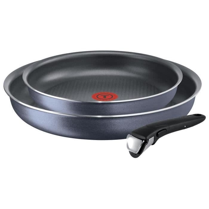 TEFAL Uppsättning av 2 Ingenio Elegance spisar med avtagbart handtag - Ø 22/26 cm