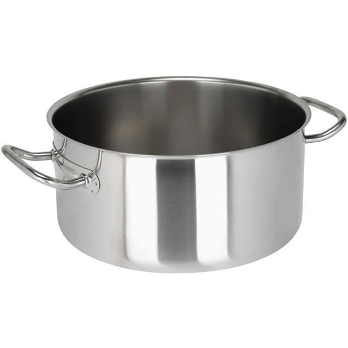 SITRAM Braisiere PROFESSIONNELLE - 711858 - 8.3L rustfrit stål - Alle varmekilder inklusive induktion