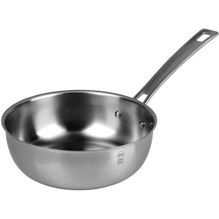 SITRAM Sauteuse HORECA R - 712036 - Ø20cm inox - Alle brande inklusive induktion