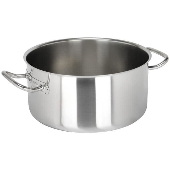 SITRAM Braisiere PROFESSIONNELLE - 711861 - 23,5L rustfrit stål - Alle varmekilder inklusive induktion