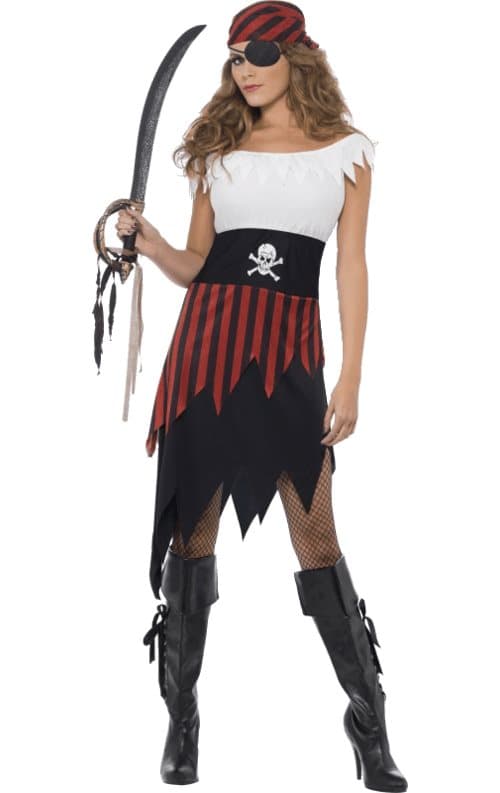 Piratkvinne-kostyme