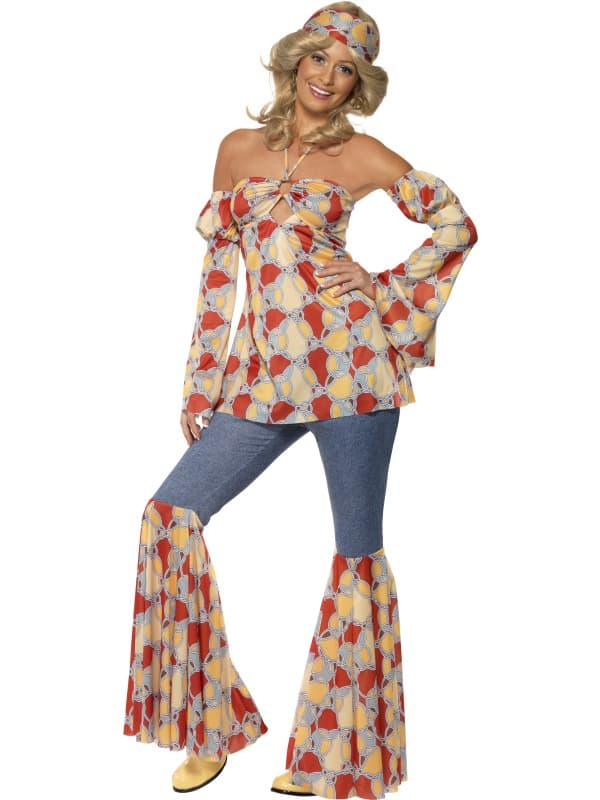 Vintage Hippie 1970-talls kostyme