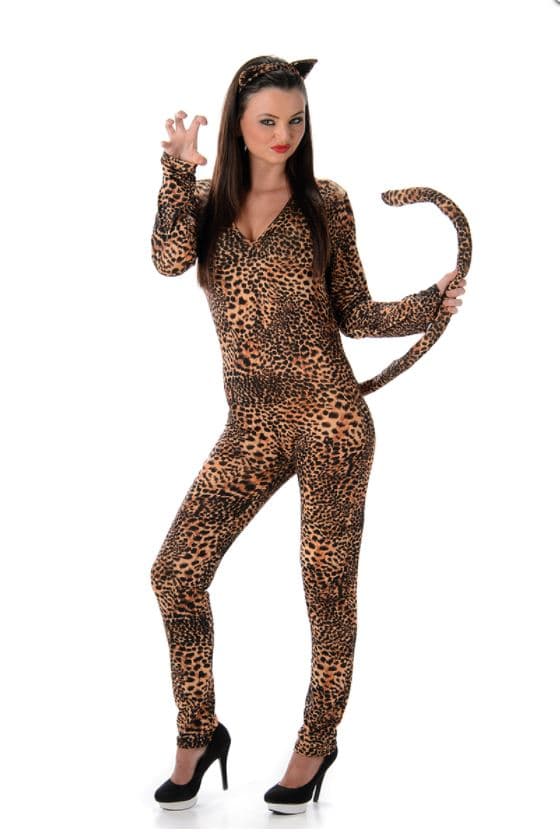 Snøleopard Karnevalskostyme