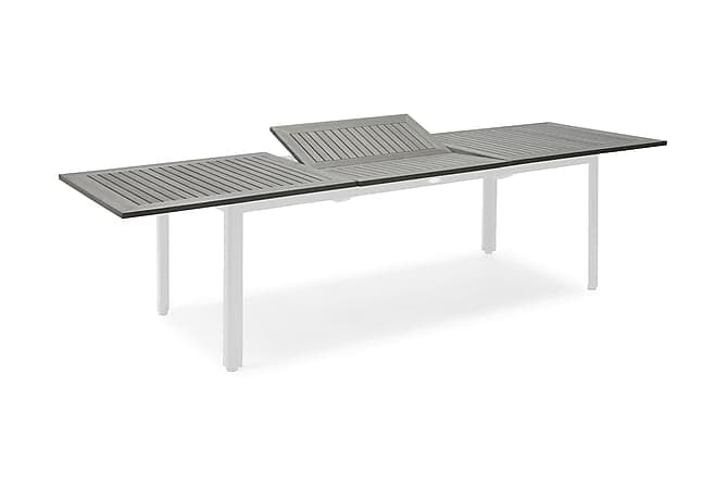 Nydala Havebord 200-280 cm Hvid/grå