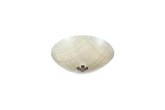 CROSS LED Plafond 35cm Grå/Stål