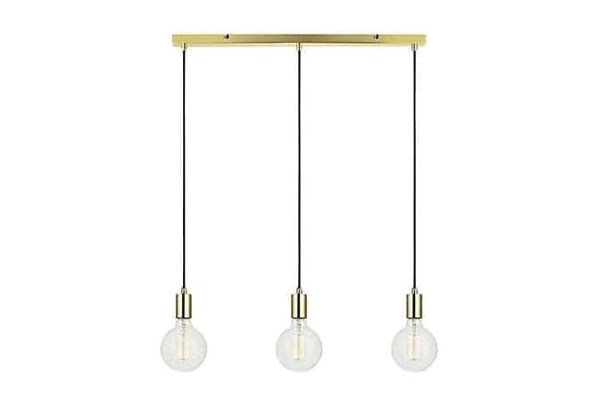 SKY Loftlampe 3L Lige Messing