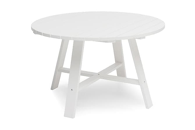 LÄCKÖ Havebord O120 CM Hvid
