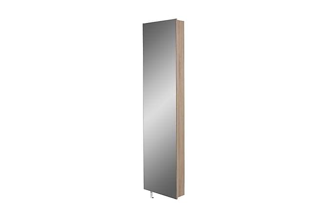 Assirelli Skoskab 50 cm Spejl Eg