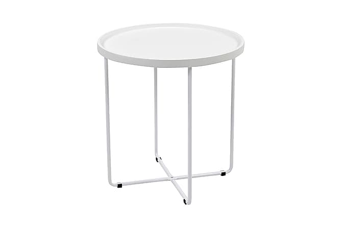 SOUL Sidebord 48 Rundt Hvit