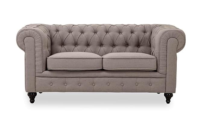 CHESTERFIELD 2-sits Soffa Grå