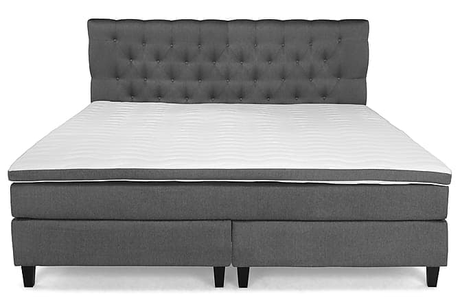 PEARL Basic Kontinentalsäng 210x210 Grå