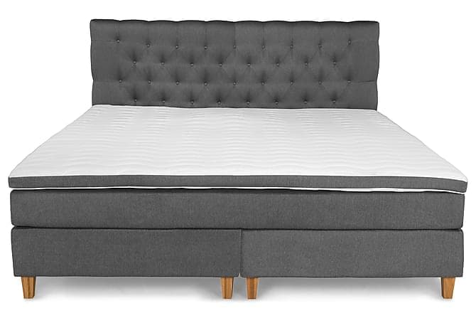 PEARL Basic Kontinentalsäng 210x210 Grå