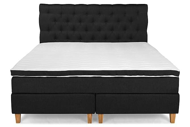 PEARL Comfort Sängpaket 160 Fast/Fast Elastiskt Skum Svart