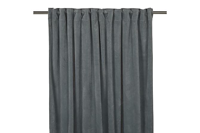 Sameta Velourgardin Multibånd 2stk 240 cm Lyse Aqua
