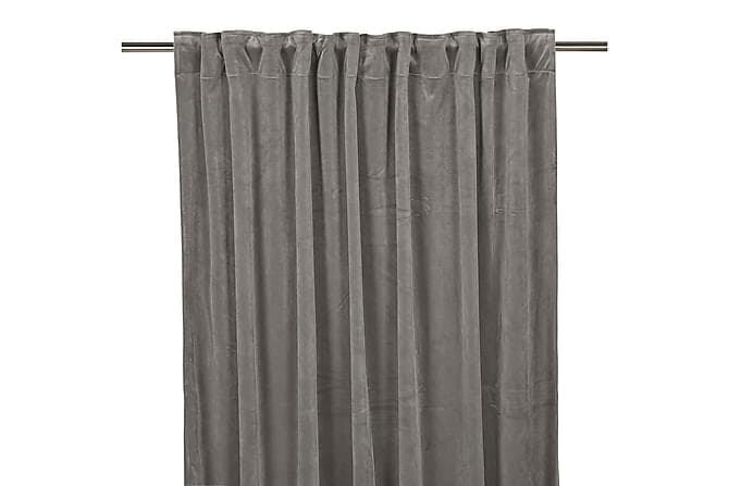Sameta Velourgardin Multibånd 2stk 240 cm Grå