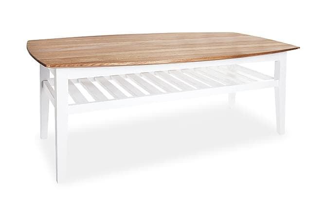 Grenå Sofabord 130 cm Oval Eg/Hvid