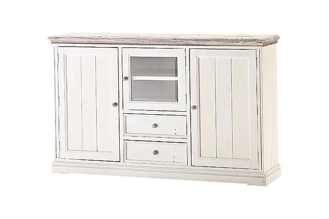 Feles Skaenk 182 cm Vintage Hvid/Sandet