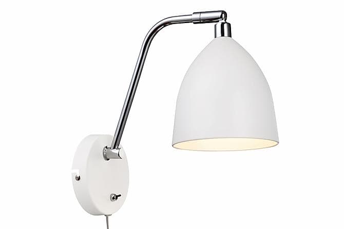 FREDRIKSHAMN Vegglampe Hvit