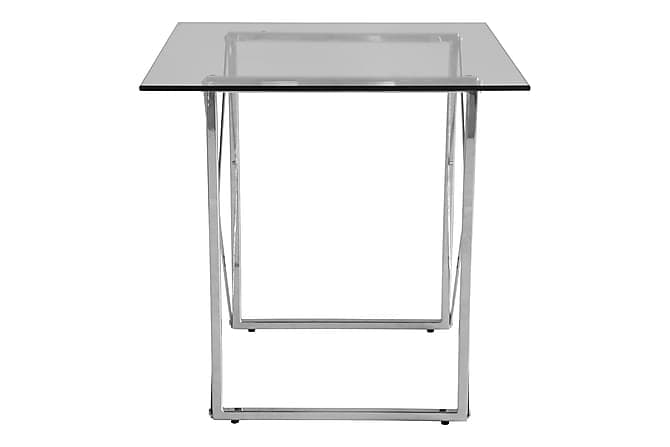 Clovis Sofabord 55 cm Metal/Glas Krom
