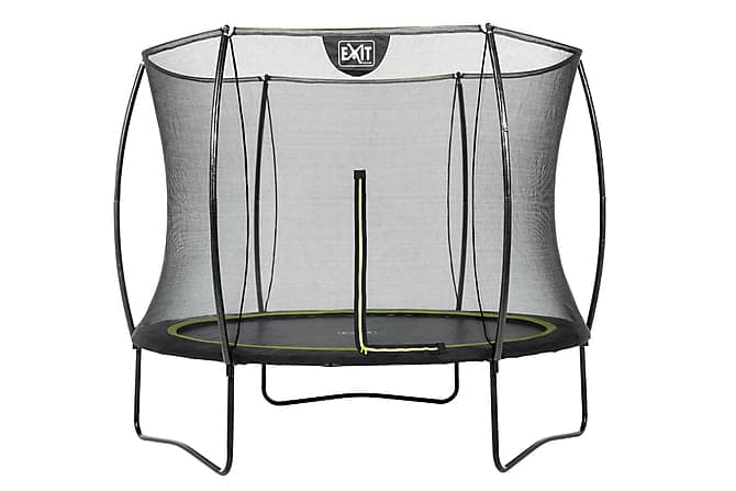 Exit Silhouette Trampoline med Nett 305 Rund Svart