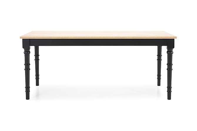Erin Sofabord 130 cm Sort/Trae