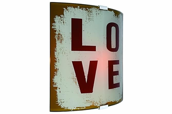 LOVE Vegglampe Monstret