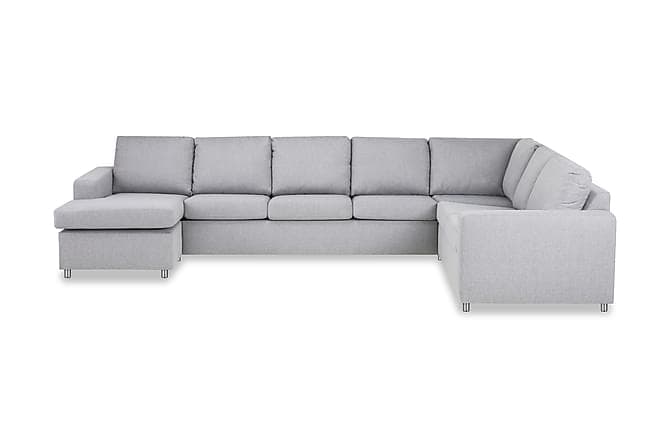 NEW YORK Hjornesofa med Divan XL Venstre Lysegrå