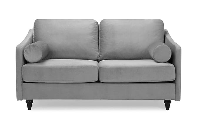 Mirage Veloursofa 2-pers Lysegrå