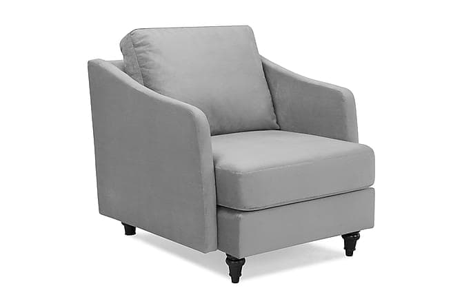 Mirage Laenestol Lysegrå Velour