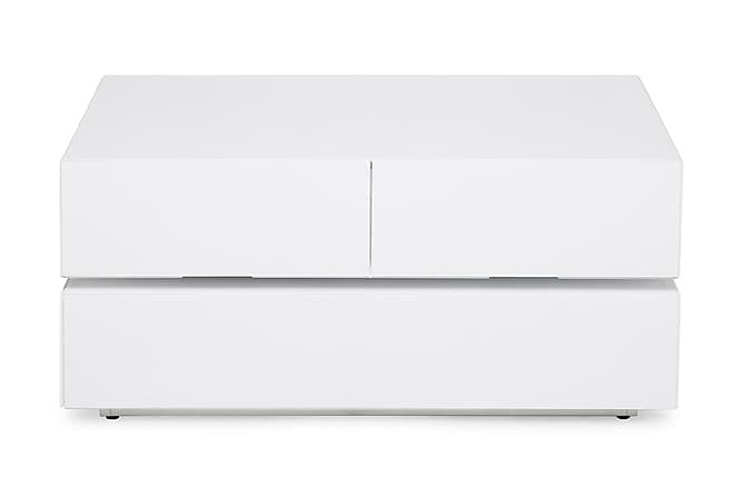 Basebox Sofabord 90 cm Hvid