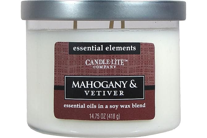 Essential Duftlys 418g Mahogany & Vetiver