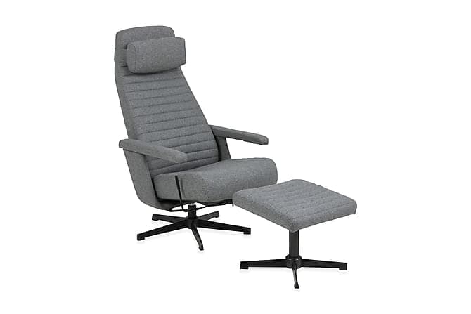 Rorie Reclinerlaenestol Grå