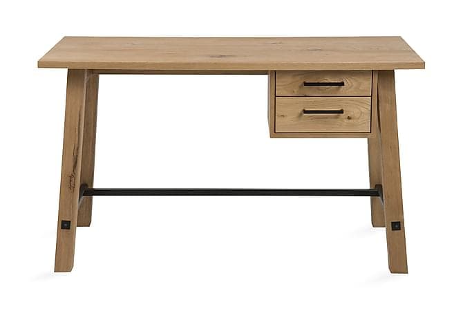 Stockholm Kirjoituspöytä 130 cm Beige/Ruskea