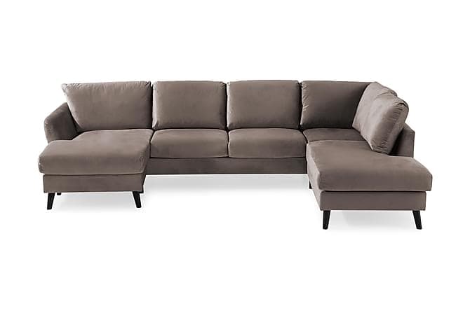 OSCAR U-sofa med Divan Venstre Floyel Muldvarp