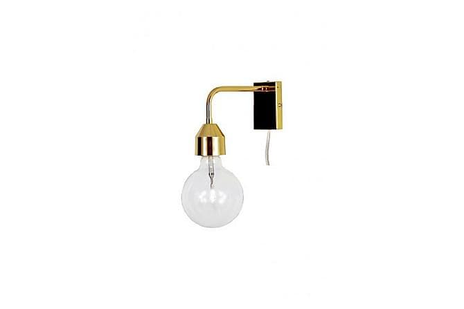 FLYNN Vegglampe Messing