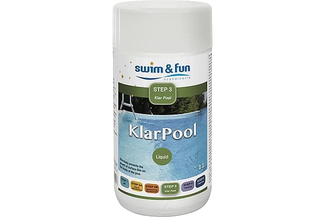 Klar pool 1 Liter Algmedel