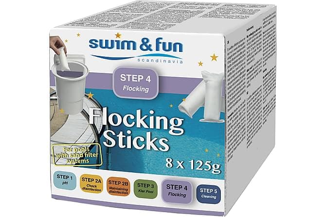 Flocking Sticks 1 kg 8 stk. af 125 gram pr. stk.