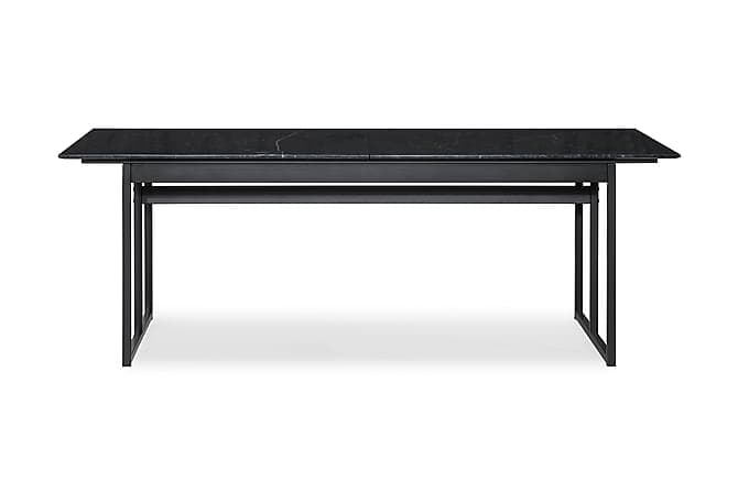 CARRIE Matbord 220 Marmor Svart