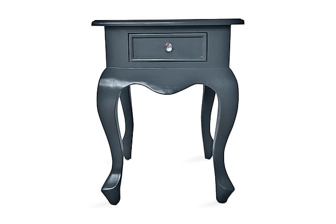 VICOLI Nattbord Morkegrå Mahogny