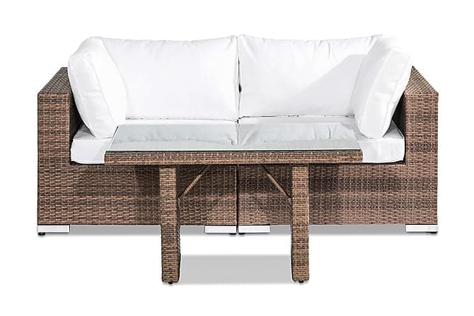 BAHAMAS Loungegrupp 2-sits Bord Sand