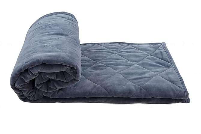 Emile Sengetaeppe Lyseblå/Velour