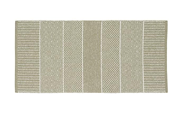 Alice Taeppe Mix 70x100 PVC / bomuld / polyester lysegron