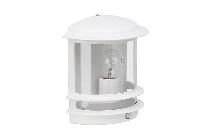 Hollis Vaeglampe m Bevaegelsesfoler Dimmable Hvid