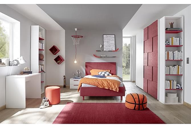 Periera Garderobe med Skydedor 179 cm Rod