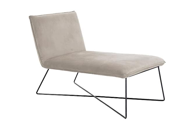 Kris Loungelaenestol Velour Beige
