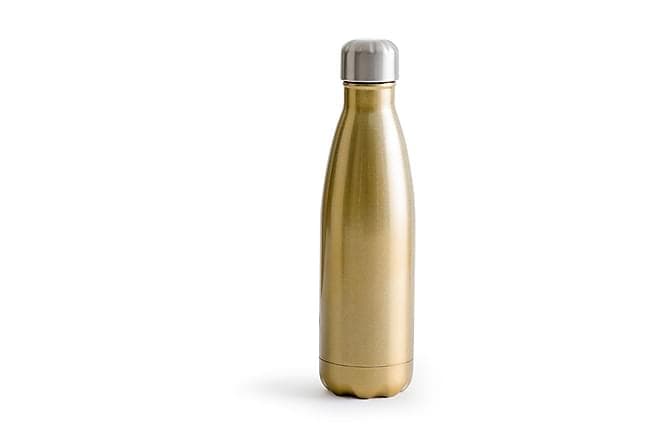 Stålflaske 50 cl Guld Sagaform