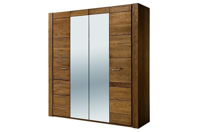 Vesela Garderobe 205 cm med Spejl Eg