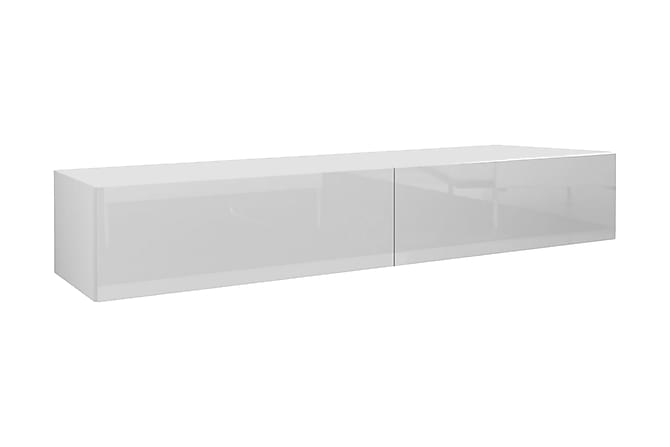 WILBER TV-bänk 180 cm Vit/Vit Högglans